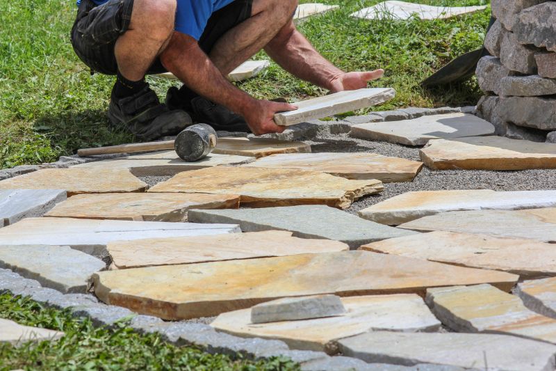 Patio Tile Installation